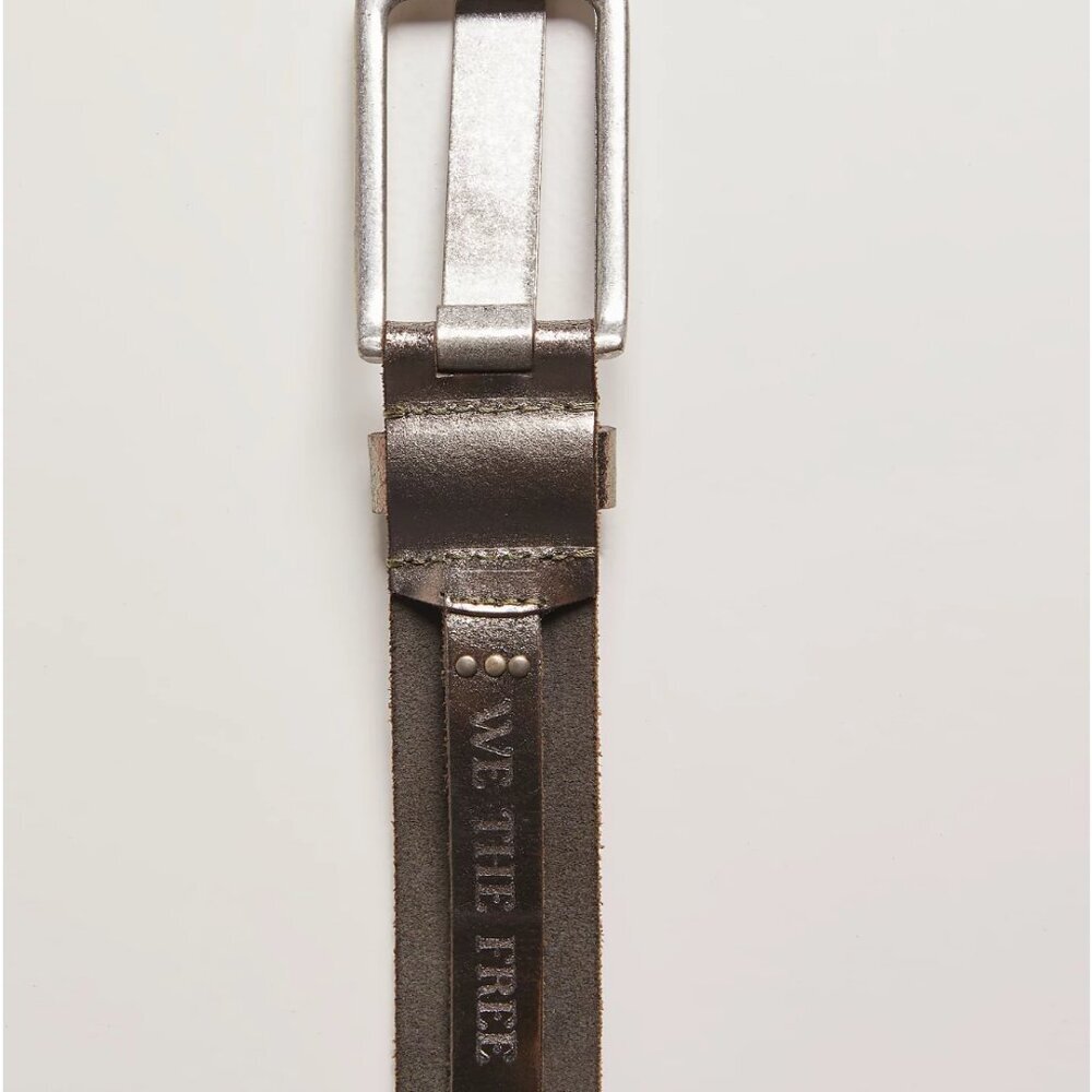 NWT Free People Metallic Jona Belt in Metallic Silver - Picture 3 of 6